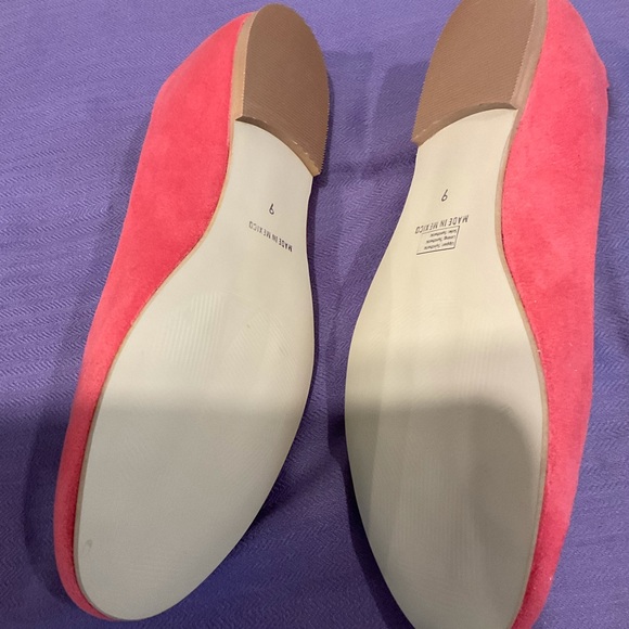 Olsen Haus Pure Vegan Coral Color Flats, Size 9 - Picture 4 of 4